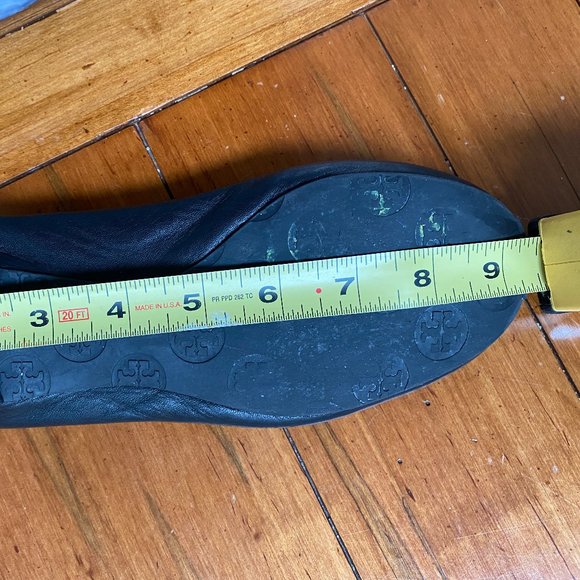 Tory Burch Reva ballet flat shoes size 6.5 6 1/2 - Picture 6 of 10